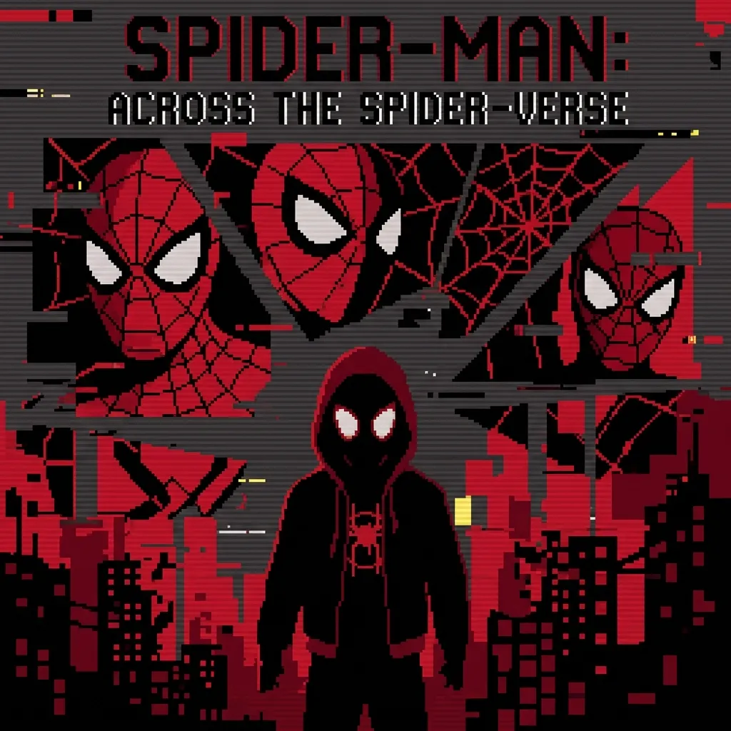 Bold animated poster-style frame